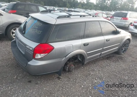2008 Subaru Outback 2.5I/2.5I L.l. Bean Edition z USA, uszkodzony, nr VIN 4S4BP61C687345029